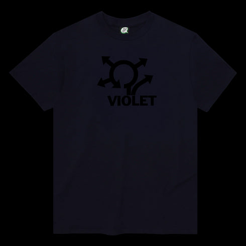 Violet - Where Do You Think You're Going Shirt (Navy)